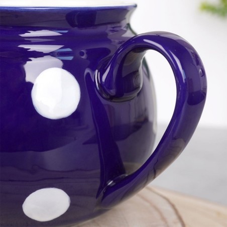 Siniste täppidega keraamiline kruus 850 ml | FreshDesign.ee