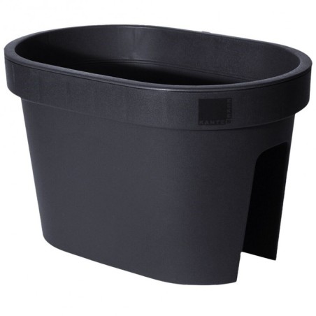 Plastikust aiapott must 39,5x24 cm | FreshDesign.ee