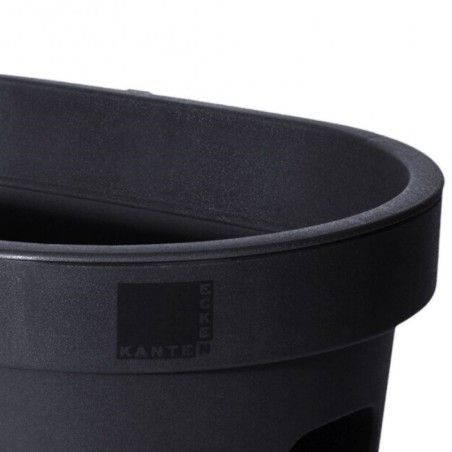 Plastikust aiapott must 39,5x24 cm | FreshDesign.ee