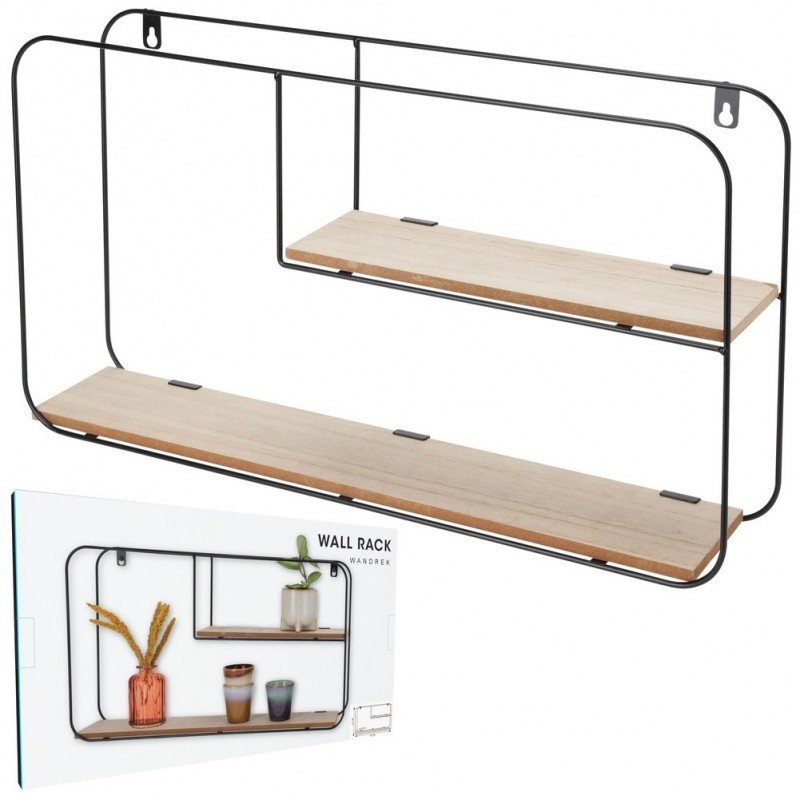 Metallist seinariiul 52x10,5x29 cm | FreshDesign.ee