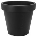 Plastikust aiapott must ümmargune 39 cm | FreshDesign.ee