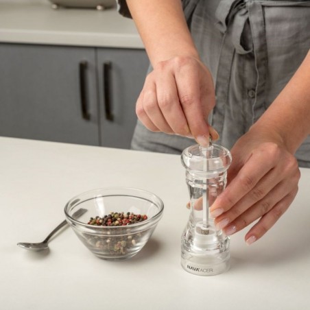 Akrüül pipra- ja soolaveski ACER 14 cm