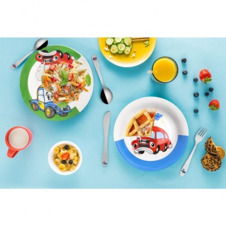 Laste söögiriistad, teras, AUTO, 3 tk. | FreshDesign.ee