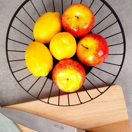 Puuviljakorv metallist must MISTY 28 cm | FreshDesign.ee