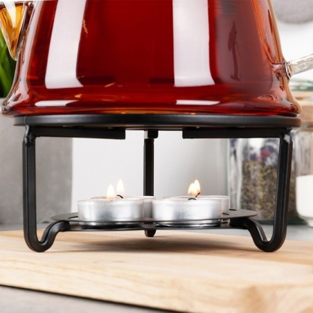 Teekannu soojendaja metallist must | FreshDesign.ee