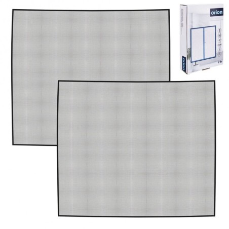 Sääsevõrk aknale must 150x130 cm 2 tk. | FreshDesign.ee