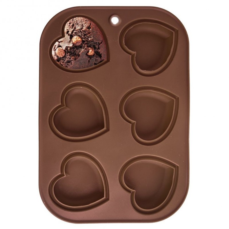 Südamega silikoonist muffinivorm | FreshDesign.ee