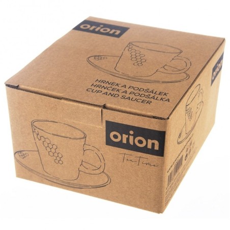 Keraamiline tass alustassiga must TEA TIME... | FreshDesign.ee