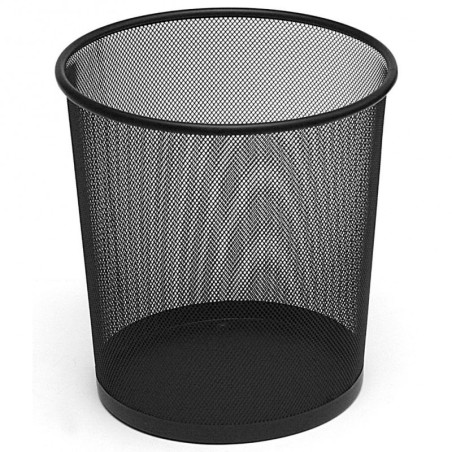 Kontori prügikast metallist must 26x28 cm | FreshDesign.ee