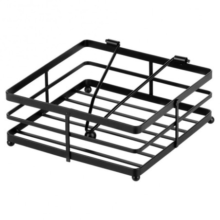 Salvrätikuhoidja metallist must MISTY 18x18 cm | FreshDesign.ee