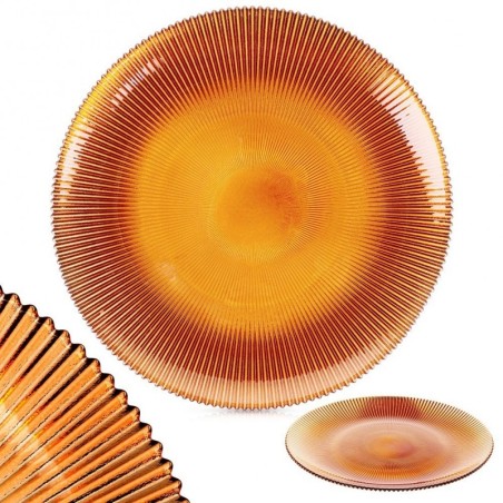 Õhtusöögitaldrik madal klaasist merevaiguk... | FreshDesign.ee