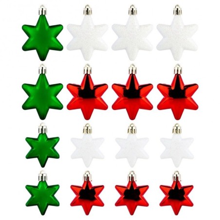 Purunematud jõuluehted tähed punane roheli... | FreshDesign.ee
