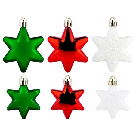 Purunematud jõuluehted tähed punane roheli... | FreshDesign.ee
