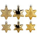 Purunematud jõulukaunistused tähed kuldsed... | FreshDesign.ee