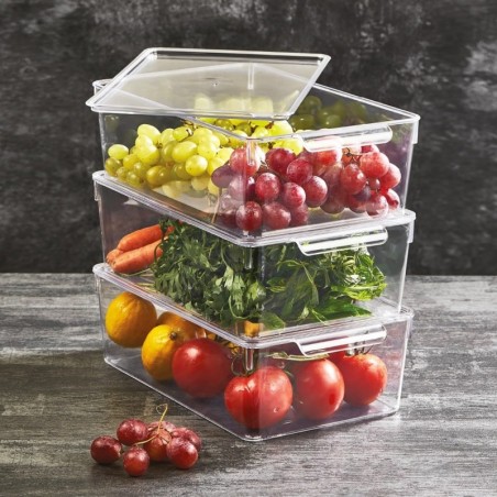 Kaanega külmkapi organiseerija 32,5x20x10,5 cm