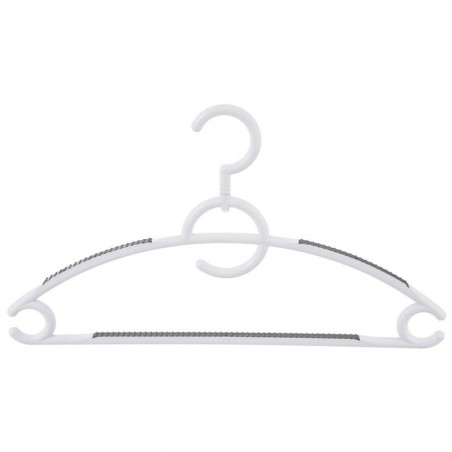 Valged pööratavad libisemisvastased riidep... | FreshDesign.ee