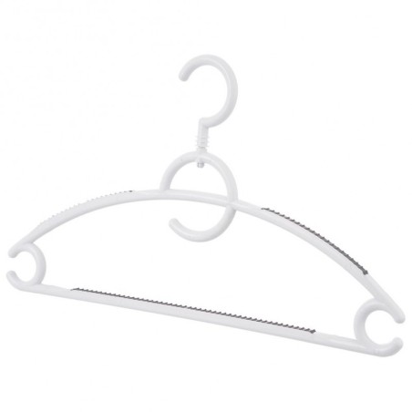 Valged pööratavad libisemisvastased riidep... | FreshDesign.ee