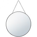 Seinapeegel must ümmargune 29 cm | FreshDesign.ee