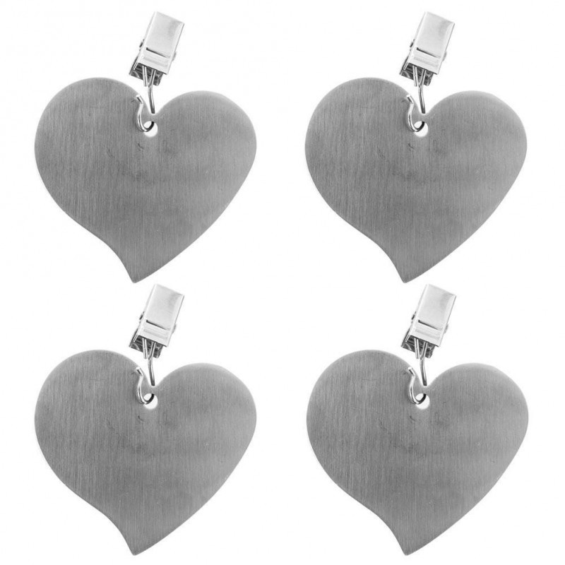 Terasest laudlina klambrid 4 tk. | FreshDesign.ee