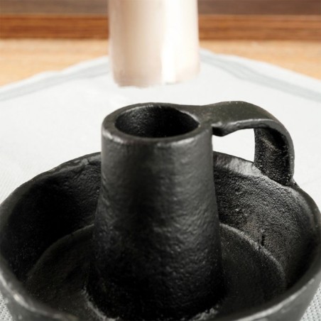 Alumiiniumist küünlajalg must 10x6 cm | FreshDesign.ee