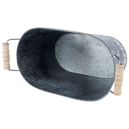 Metallist lillepoti kate, lilled, 29,5 cm | FreshDesign.ee