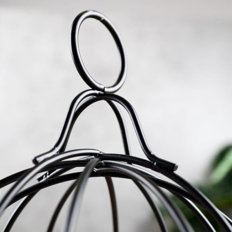 Küünlalatern metallist must 25 cm | FreshDesign.ee