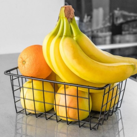 Puuviljakorv metallist must | FreshDesign.ee