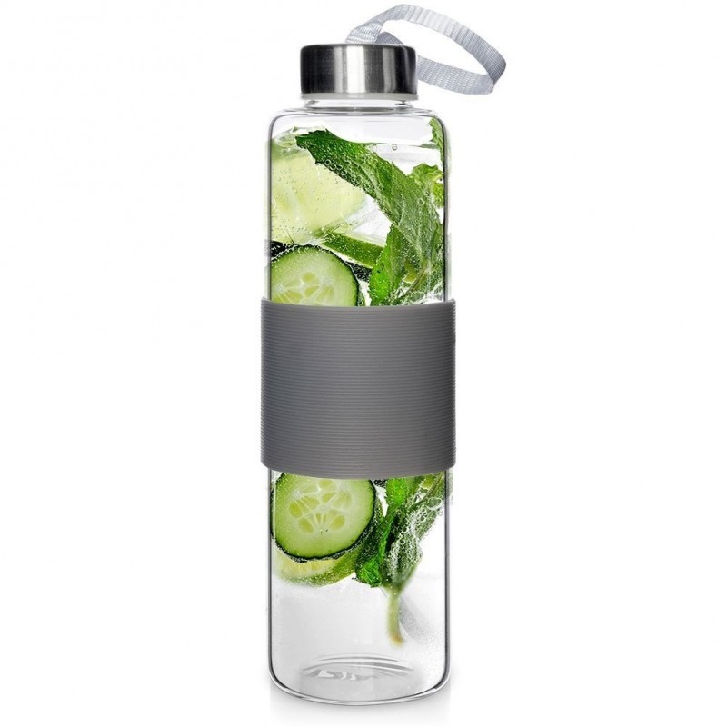 Klaasist veepudel hall 600 ml | FreshDesign.ee
