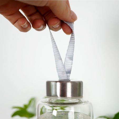 Klaasist veepudel must 600 ml | FreshDesign.ee