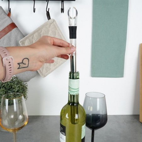 Jahutussisuga veiniserveerija, teras, 32 cm | FreshDesign.ee