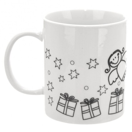 Värvidega maalitops portselanist jõulupuu 350 ml | FreshDesign.ee