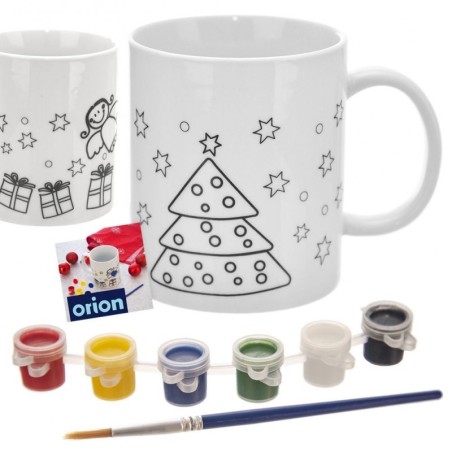 Värvidega maalitops portselanist jõulupuu 350 ml | FreshDesign.ee