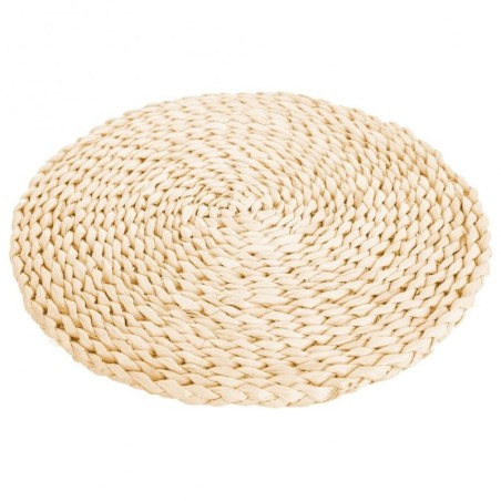 Lauamatt naturaalne ümar 35 cm | FreshDesign.ee