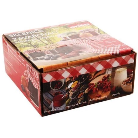 Kaanega klaaspurk 60 ml 9 tk. | FreshDesign.ee