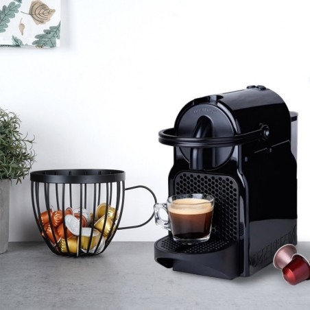 Kohvikapsli alus metallist must 20x15x13,5 cm | FreshDesign.ee