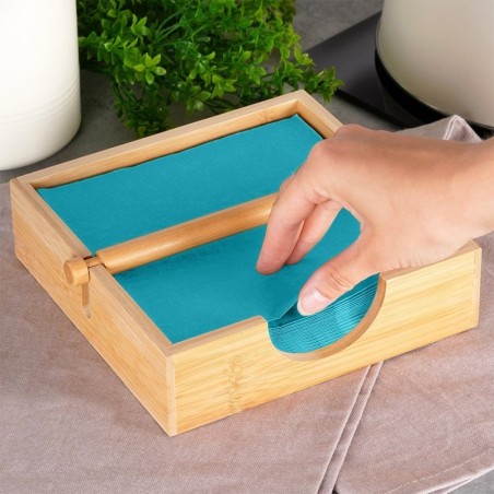 Puidust salvrätikuhoidja 20,5x18,5x5 cm | FreshDesign.ee