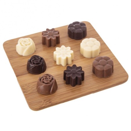 Pruun silikoonist pralineevorm | FreshDesign.ee