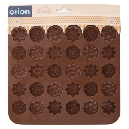 Pruun silikoonist pralineevorm | FreshDesign.ee