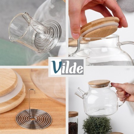 Kohvi- ja teekann klaas kurnaga 1 l | FreshDesign.ee