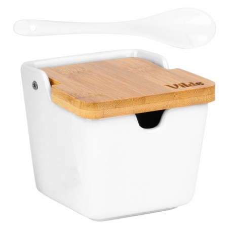 Keraamiline suhkrutoos valge 250 ml | FreshDesign.ee