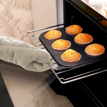 Puuvillane magnetiga ahjukinda GREENISH 33 cm