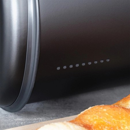 Mustast terasest seljakott 43x27,5x18,5 cm | FreshDesign.ee