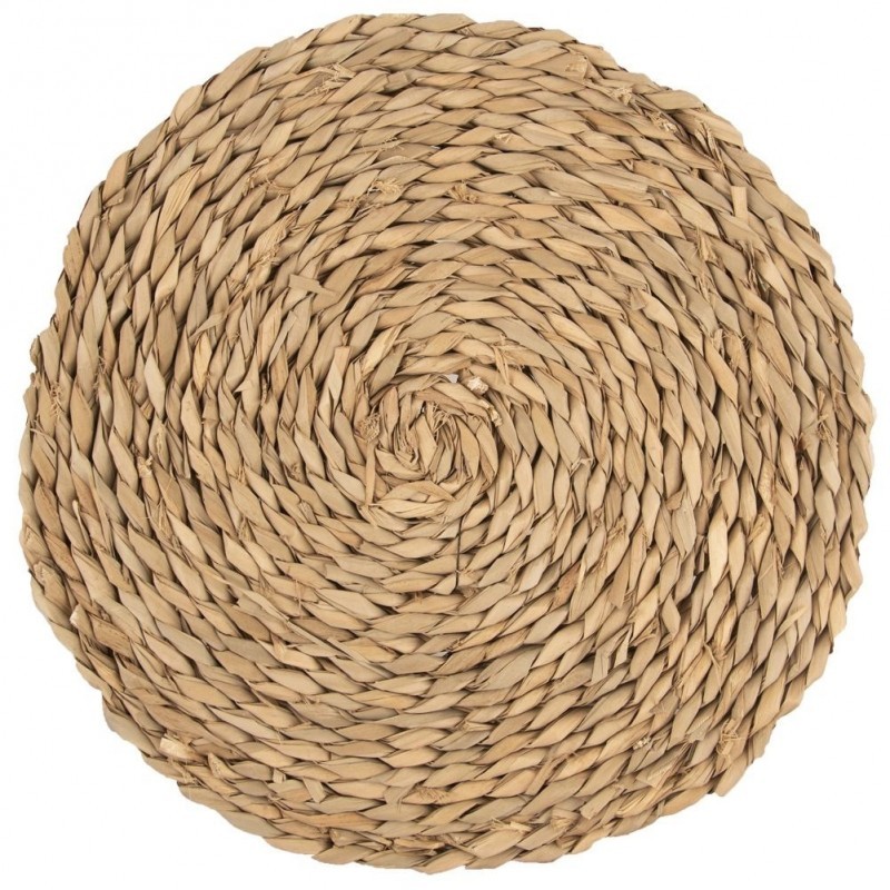 Lauamatt naturaalne ümar 35 cm | FreshDesign.ee