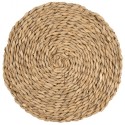 Lauamatt naturaalne ümar 35 cm | FreshDesign.ee