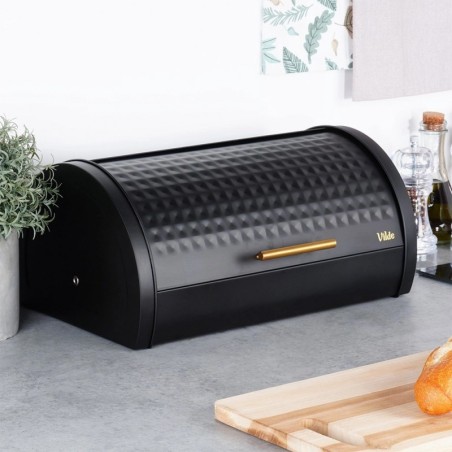 Metallist must seljakott 38x28,5x18 cm