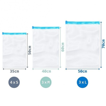 Vaakumkotid reisiriietele 10 tk. | FreshDesign.ee