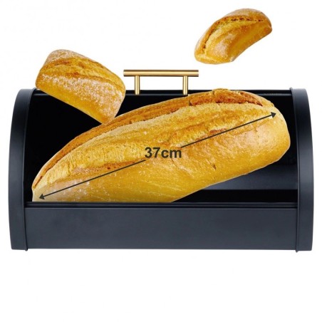 Metallist must seljakott 38x28,5x18 cm | FreshDesign.ee