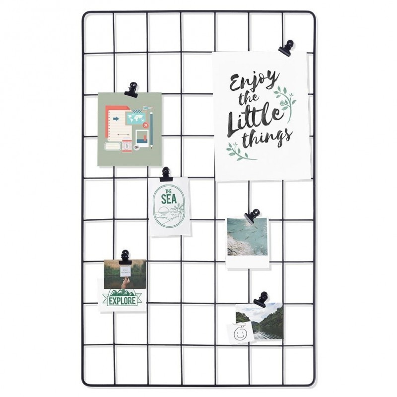 Must metallist fotorest 58x36 cm | FreshDesign.ee