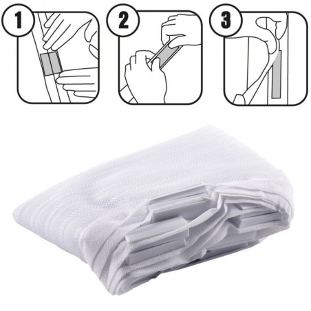 Sääsevõrk uksele valge magnetiga 208x100 cm | FreshDesign.ee