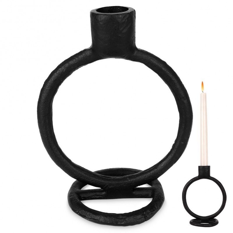 Alumiiniumist küünlajalg must 15 cm | FreshDesign.ee